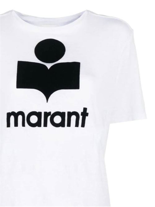 T-shirt con logo MARANT ETOILE | TS0001FBA1N09E20WH